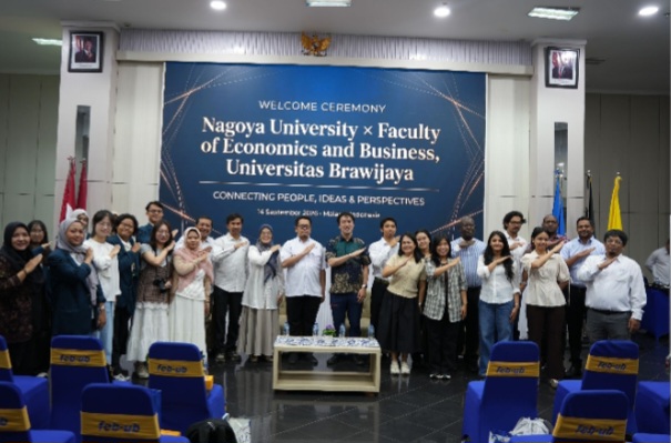 FEB UB Sambut 14 Delegasi Nagoya University Jepang untuk Riset Bersama