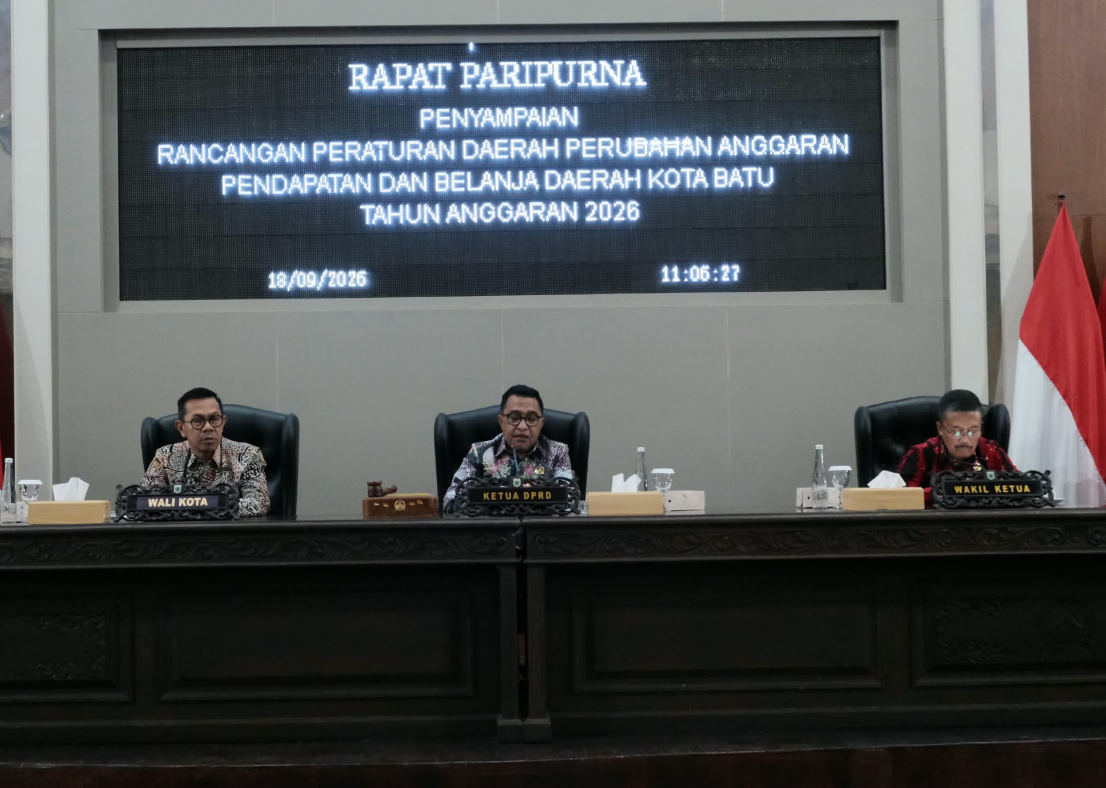 P-APBD 2026 Batu: Nurochman Tekankan Transparansi dan Kesejahteraan Masyarakat