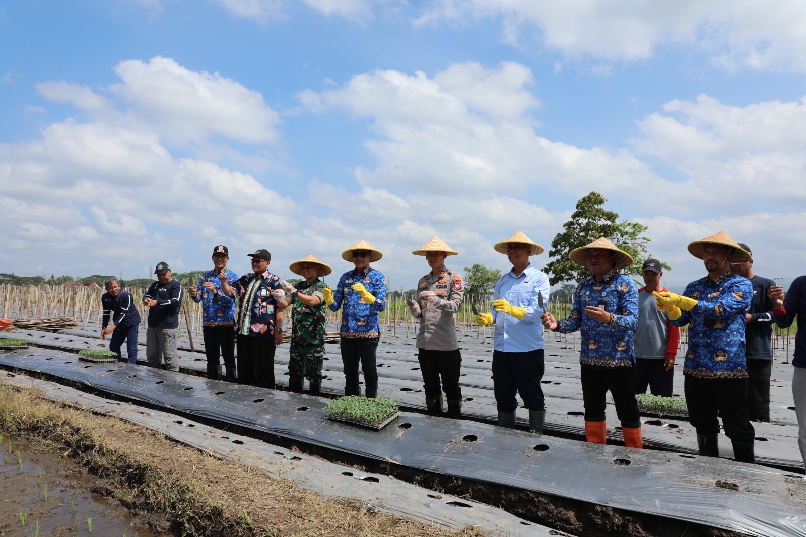 Petani di Kota Malang Diguyur Bantuan Alat dan Mesin, Rp 1 Miliar dari Pemkot, Rp 500 Juta dari Presiden 