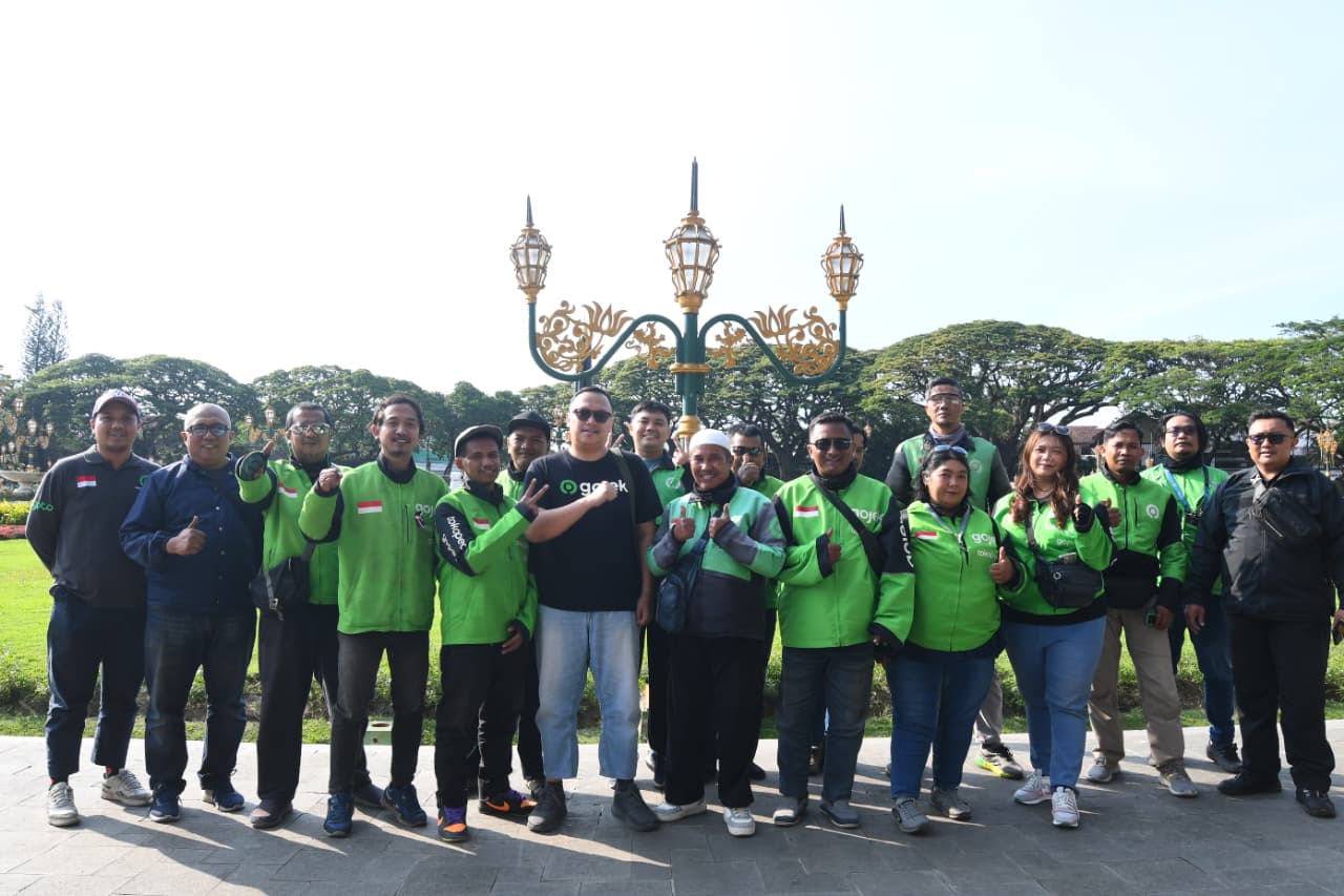Perkuat Solidaritas, Mitra Driver Gojek Dukung Apel Damai di Malang