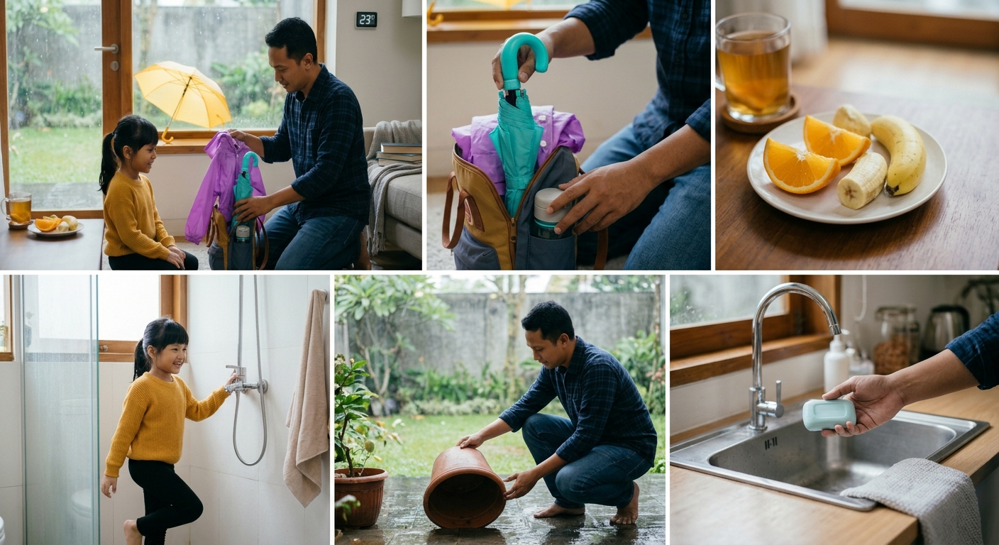 Musim Hujan Mulai Tiba, Ini 6 Tips Menjaga Kesehatan agar Tetap Bugar