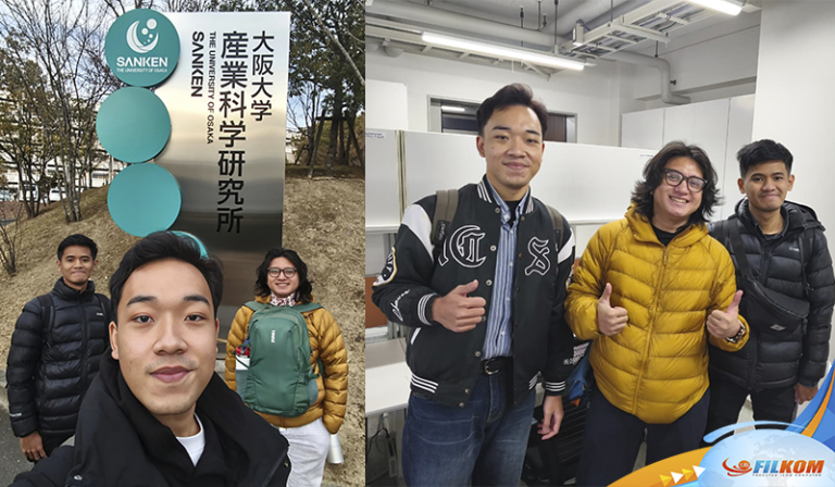Mahasiswa FILKOM Program UB STARS, Jalani Internship Riset di The University of Osaka