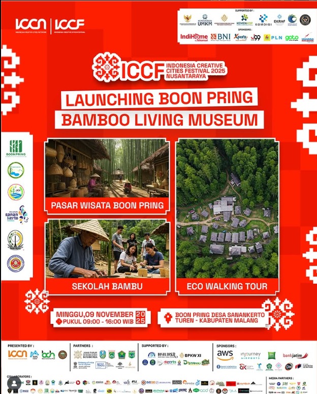 Susunan Acara ICCF 2025 “Nusantaraya”: Malang Raya Hidupkan Semangat Kolaborasi Kreatif Indonesia