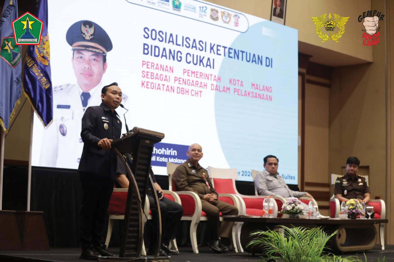 Pemkot Malang Gandeng Masyarakat Gencarkan Gempur Rokok Ilegal
