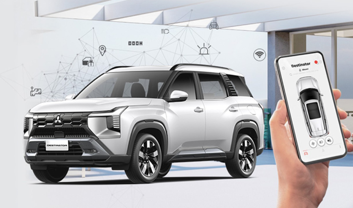 Inovasi Keren Mitsubishi Connect, Mitsubishi Destinator Terhubung Smartphone 24 Jam