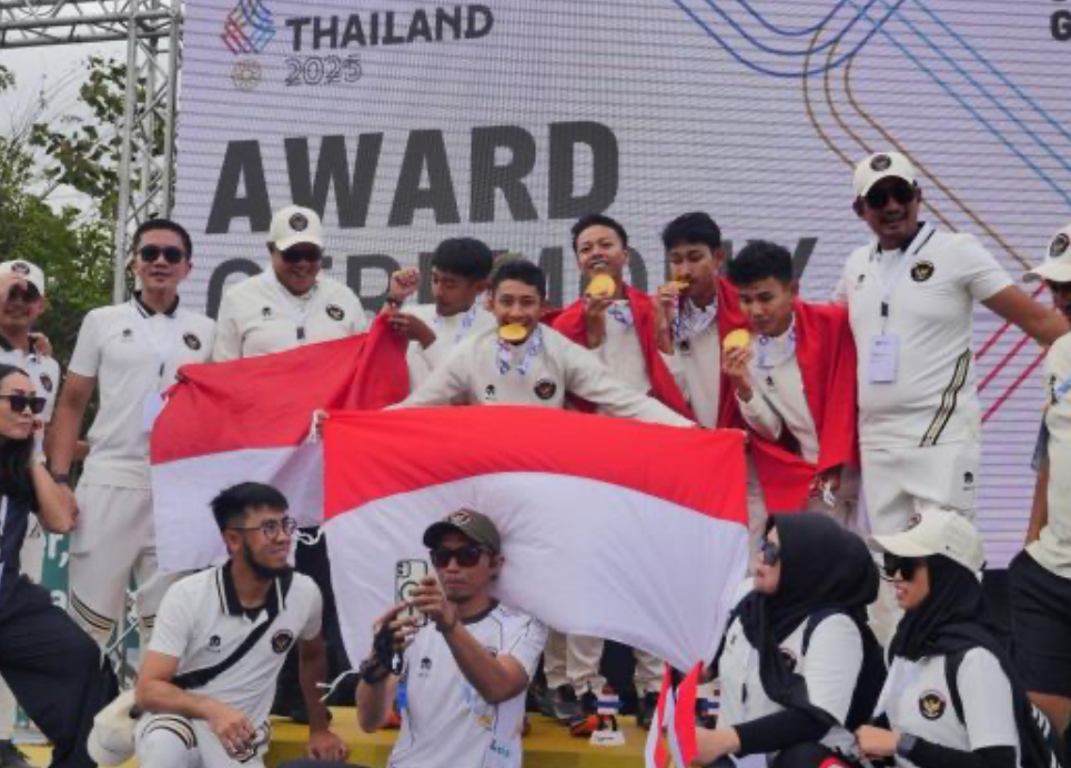 Mahasiswa UIBU Berkontribusi Sumbang Emas Tim Balap Sepeda Indonesia di SEA Games 2025