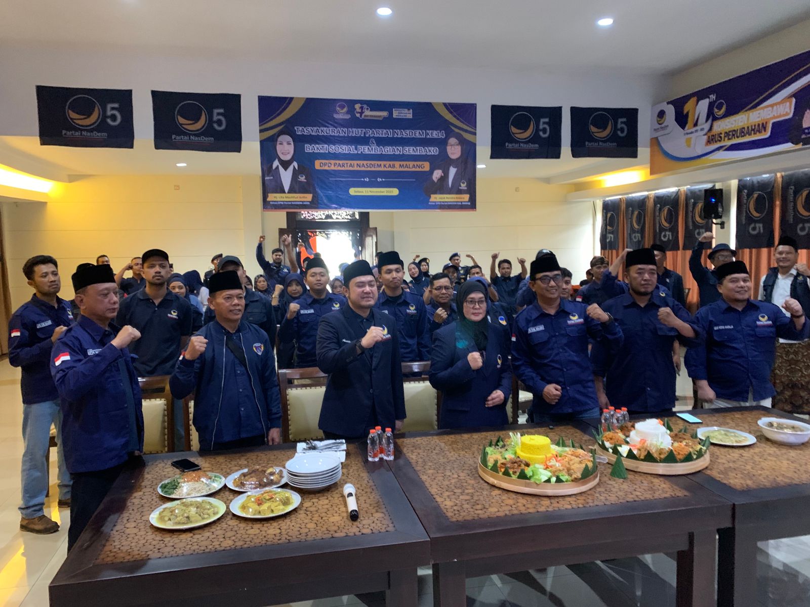 HUT ke-14 NasDem Kabupaten Malang: Ditargetkan Seluruh Dapil Diisi Kader Bermutu dan Dekat Rakyat