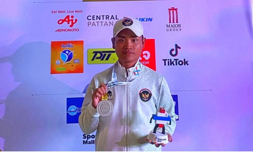 Mahasiswa UM Bersama Tim Sumbang Medali Perak untuk Indonesia di SEA Games 2025 Thailand