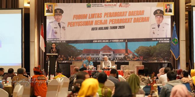 Pemkot Malang Gelar Forum Lintas Perangkat Daerah untuk Matangkan Rencana Kerja 2026