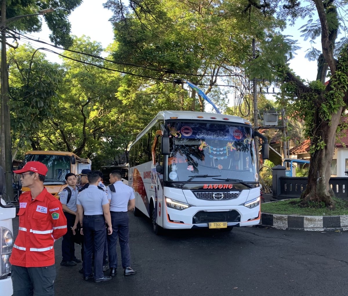 385 Warga Ikuti Mudik Gratis Pemkab Malang, 7 Bus Diberangkatkan
