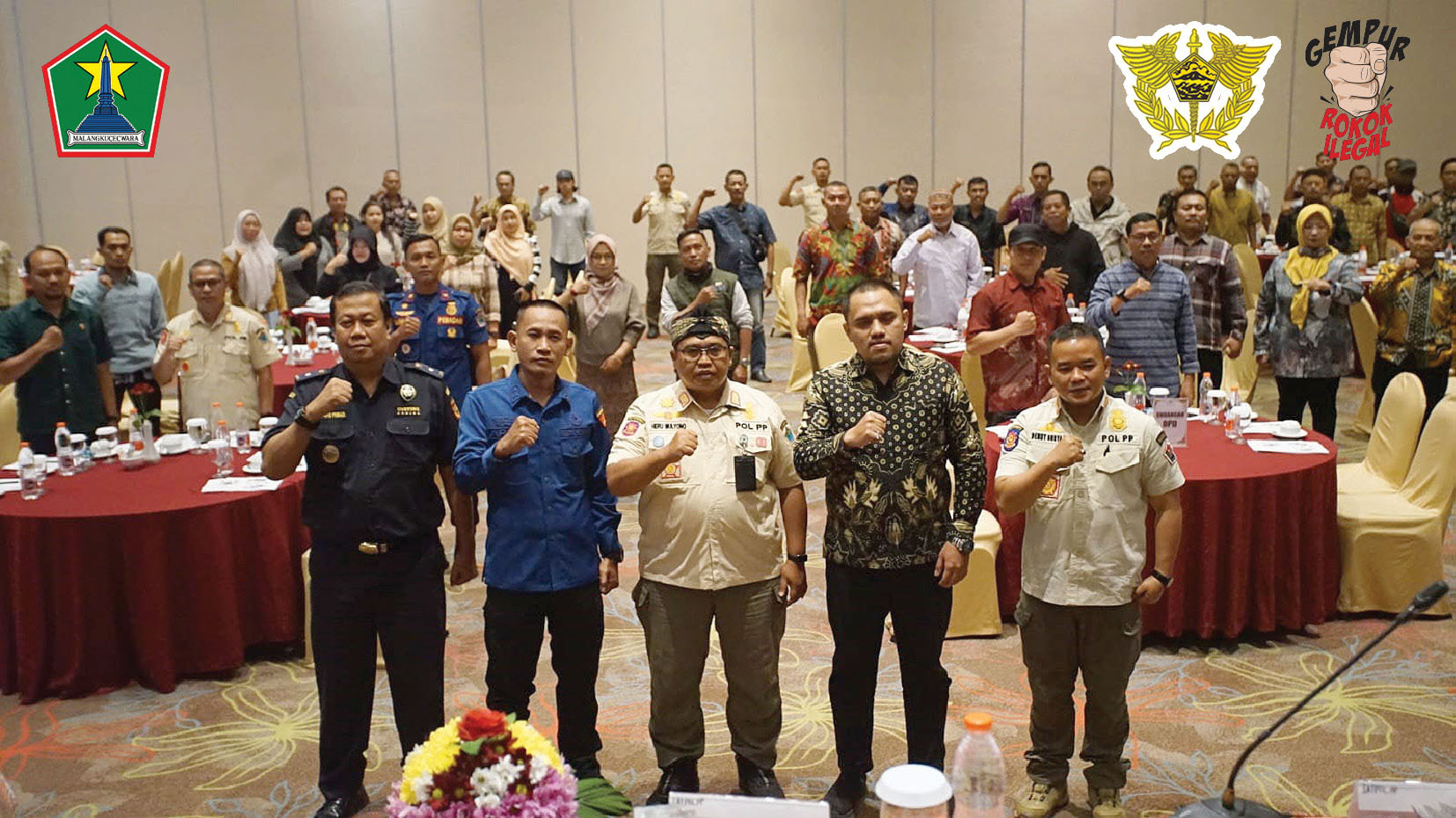 Pemkot Malang Bersama Bea Cukai Gencarkan Sosialisasi Gempur Rokok Ilegal