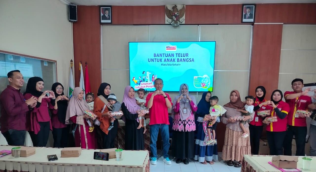 Alfamart Luncurkan Program Satu Telur untuk Tekan Stunting
