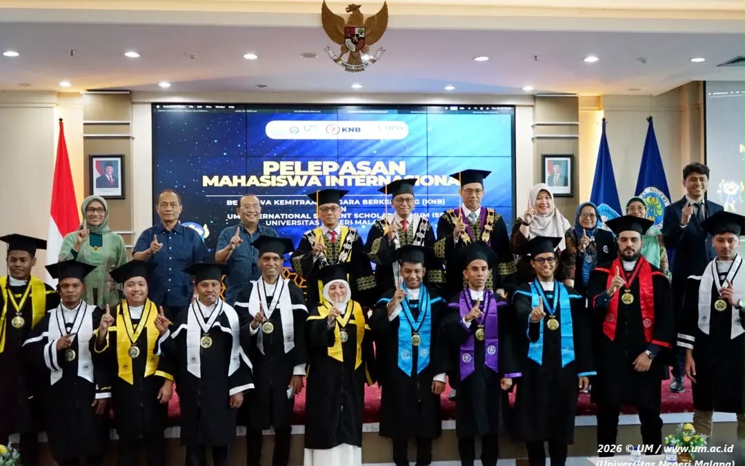 UM Lepas 11 Mahasiswa Internasional, Perkuat Langkah Menuju Kampus Bereputasi Global