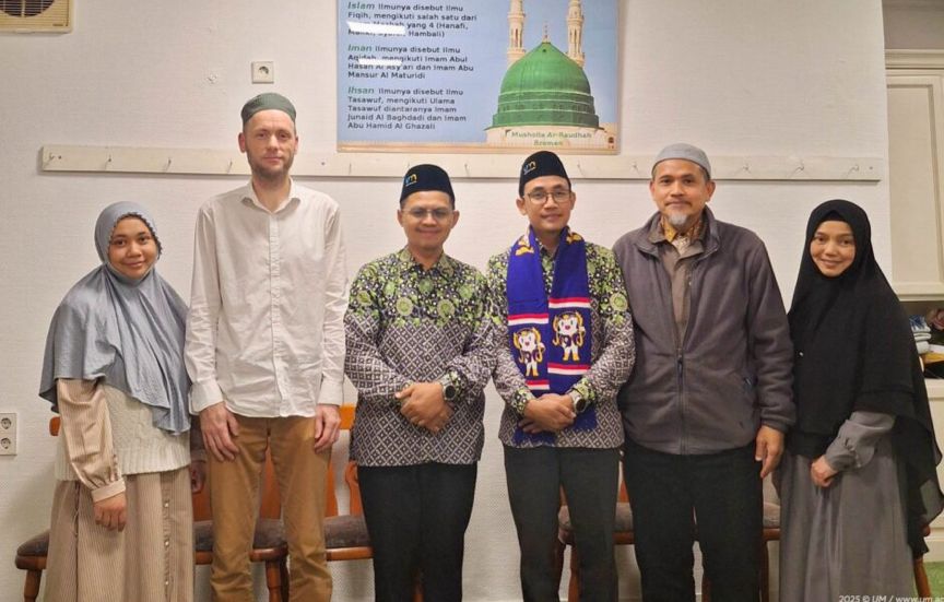 Dosen UM Pengabdian di Jerman, Gandeng Komunitas Muslim, Kuatkan Literasi dan Profesionalisme