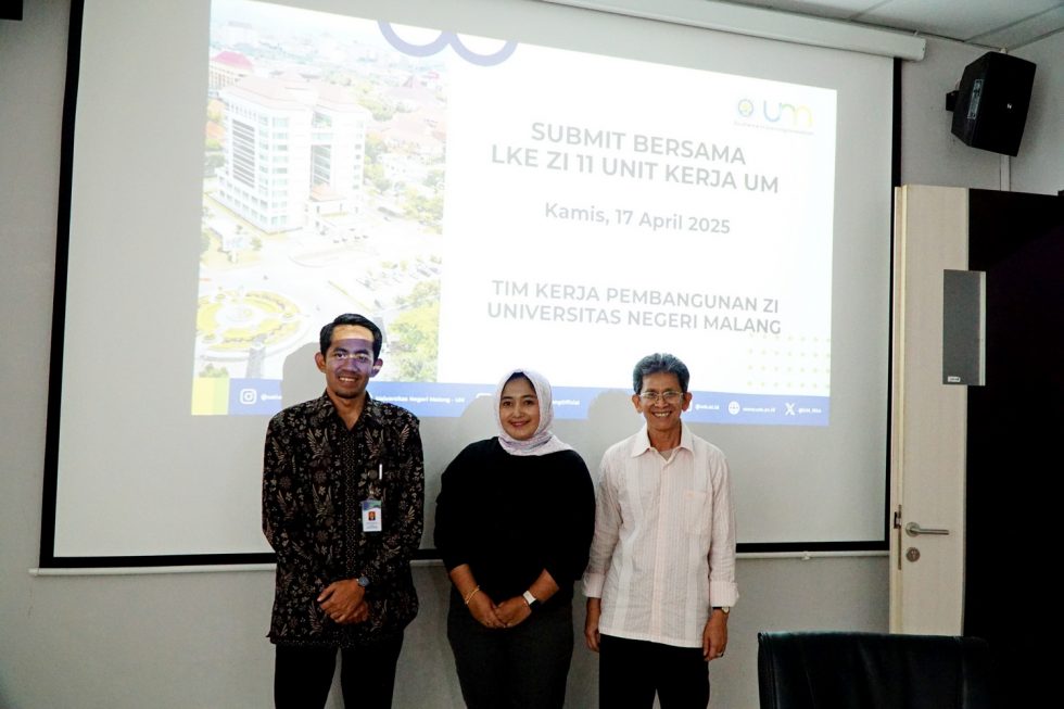 Universitas Negeri Malang Perkuat Komitmen Zona Integritas Melalui Submit Bersama LKE ZI
