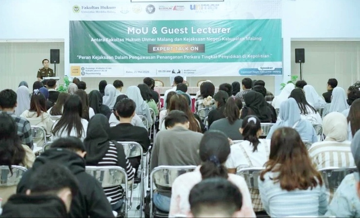 UNMER Gandeng Kejaksaan, Tandatangan MoU sekaligus Adakan Kuliah Tamu