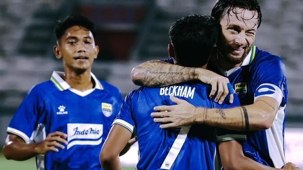 Beckham Putra Tutup Pesta Persib, Sabah FC Tak Berkutik di Bali