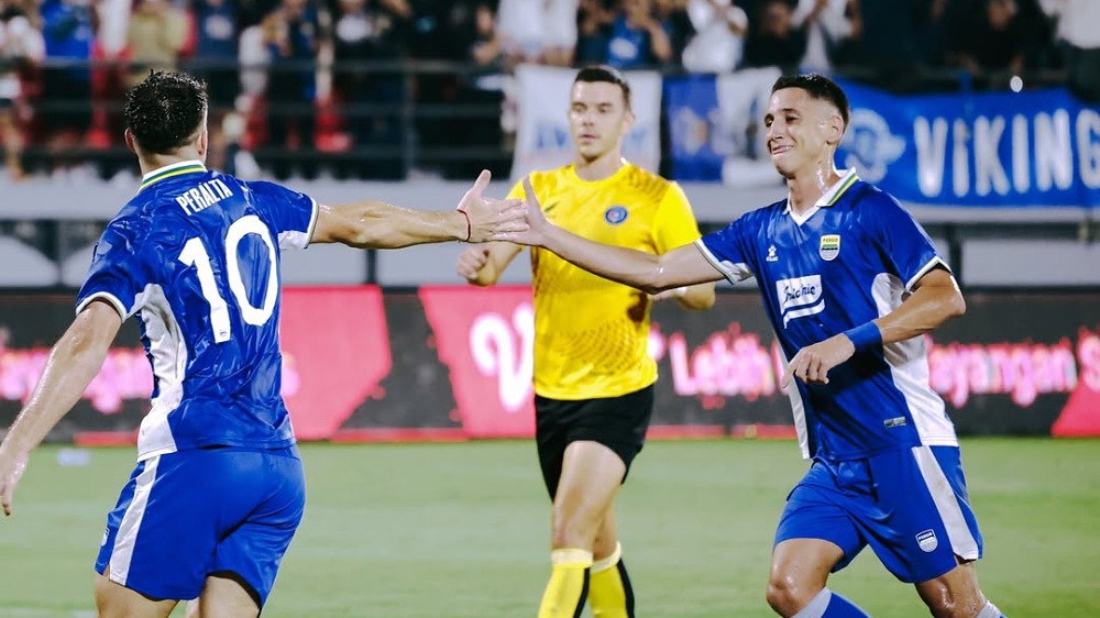Persib Hajar Sabah FC 3-0, Mariano Peralta Langsung Cetak Gol di Laga Debut