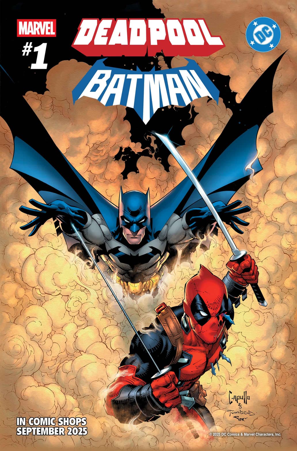 Marvel dan DC Akhirnya Lakukan Crossover! Batman & Deadpool, Dua Dunia, Satu Kekacauan dalam Komik!