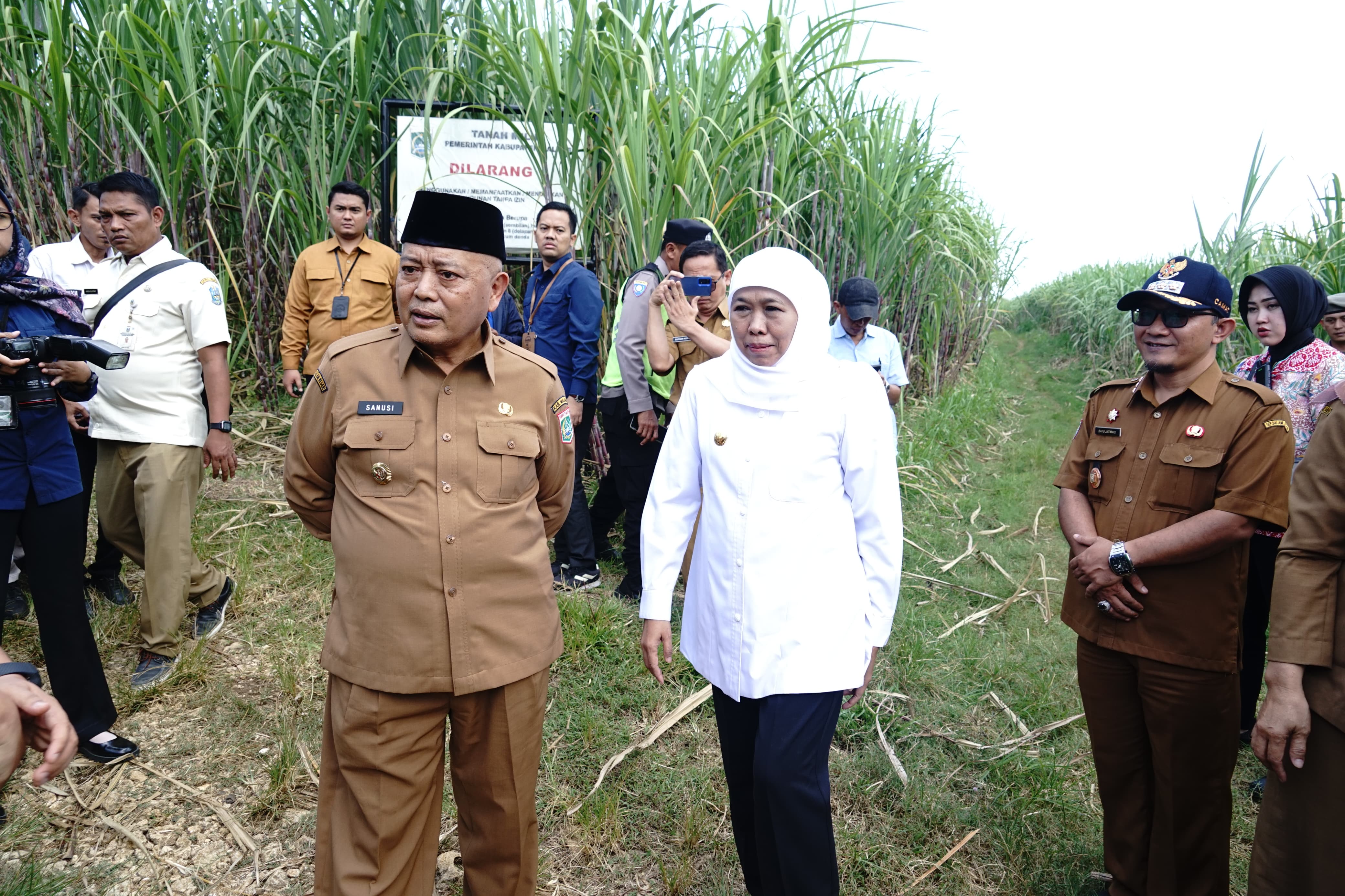 Lokasi Sekolah Rakyat Berstandar Internasional di Bantur Ditinjau Gubernur