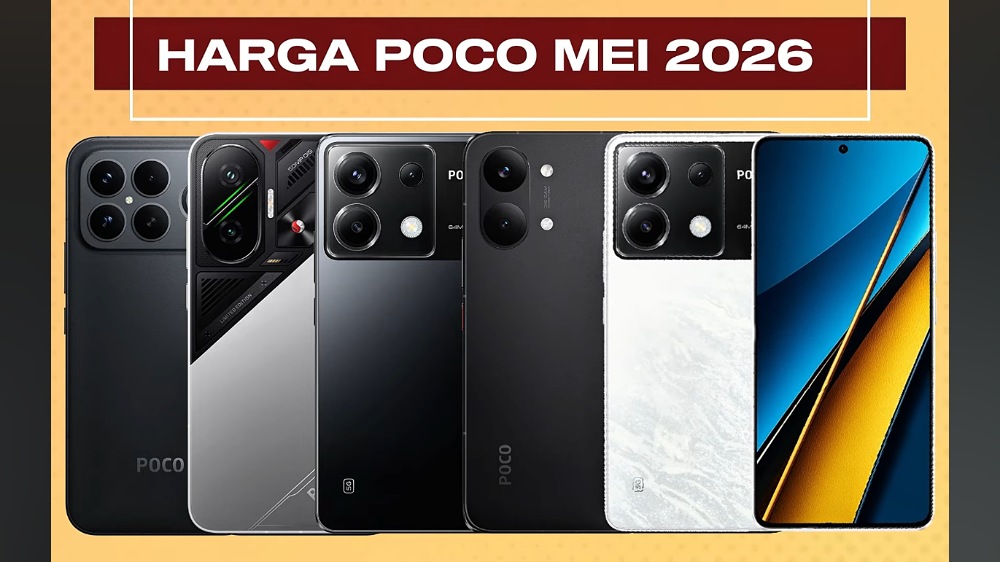 Update Harga HP Poco Mei 2026, Poco F8 Ultra Tembus Rp11 Juta dan X8 Pro Max Jadi Buruan