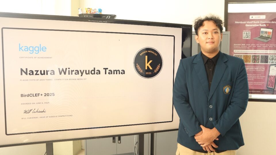 Inovasi Model Analisis Audio untuk Biodiversiti Hutan Kolombia, Mahasiswa FILKOM UB Ini Raih Penghargaan