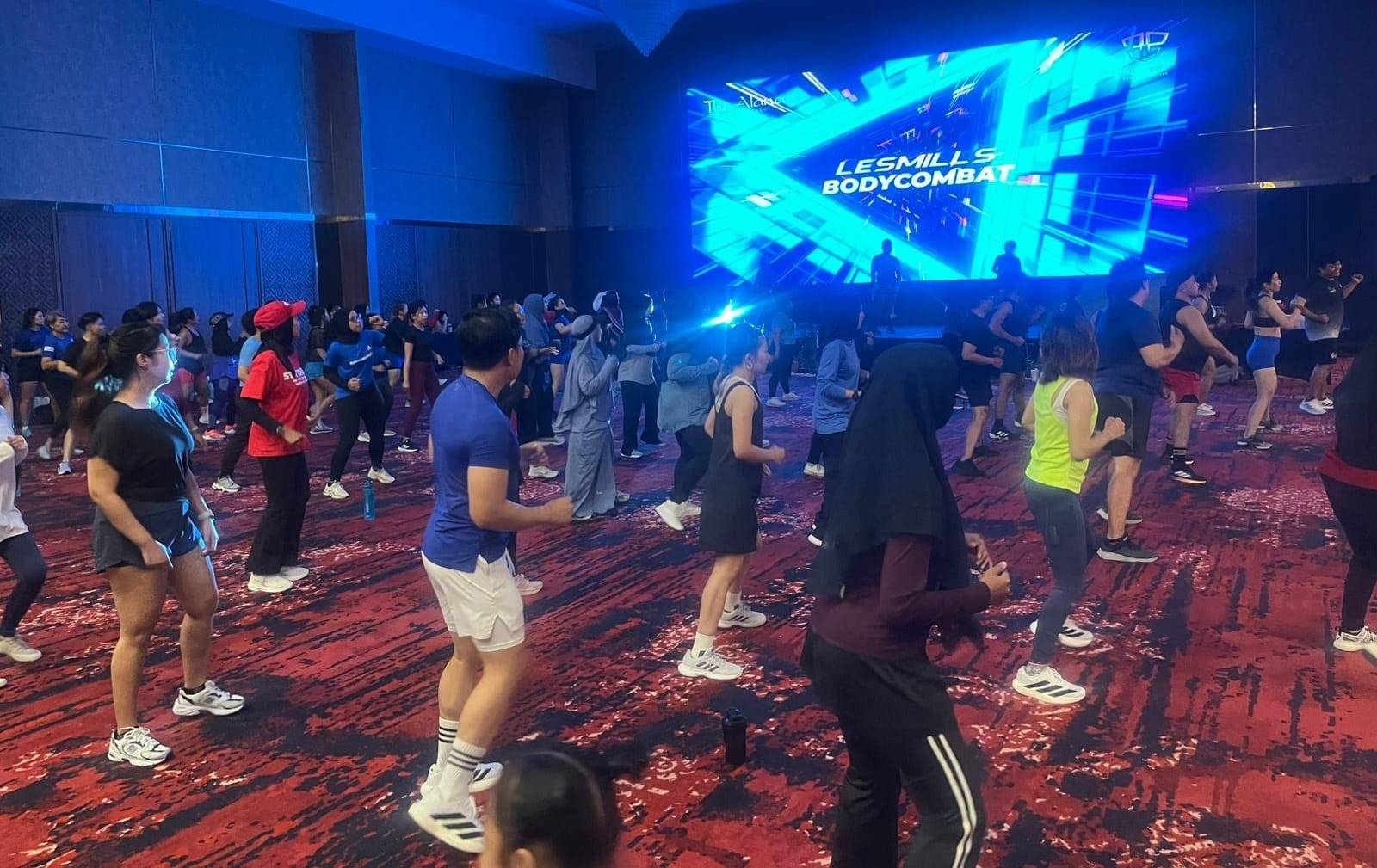 The Alana Hotel Malang Kolab dengan Fitness Plus Gelar Body Combat Class 