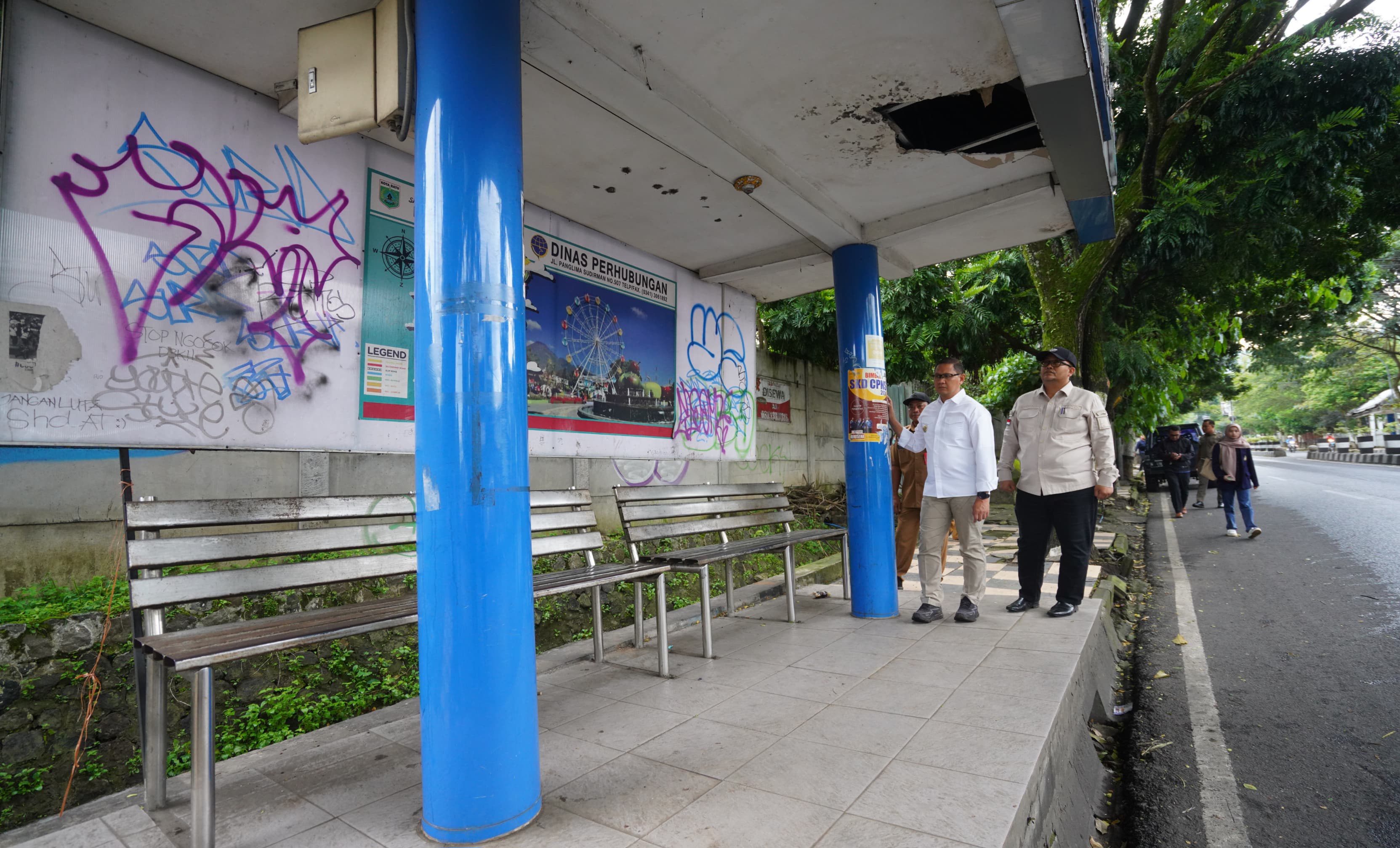 Kota Batu Dipercantik dengan Inovasi, Pedestriannya Dibangun dengan Teknologi Terkini