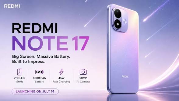 Redmi Note 17 Resmi Hadir, Bawa Layar AMOLED 120Hz dan Baterai 5.000 mAh