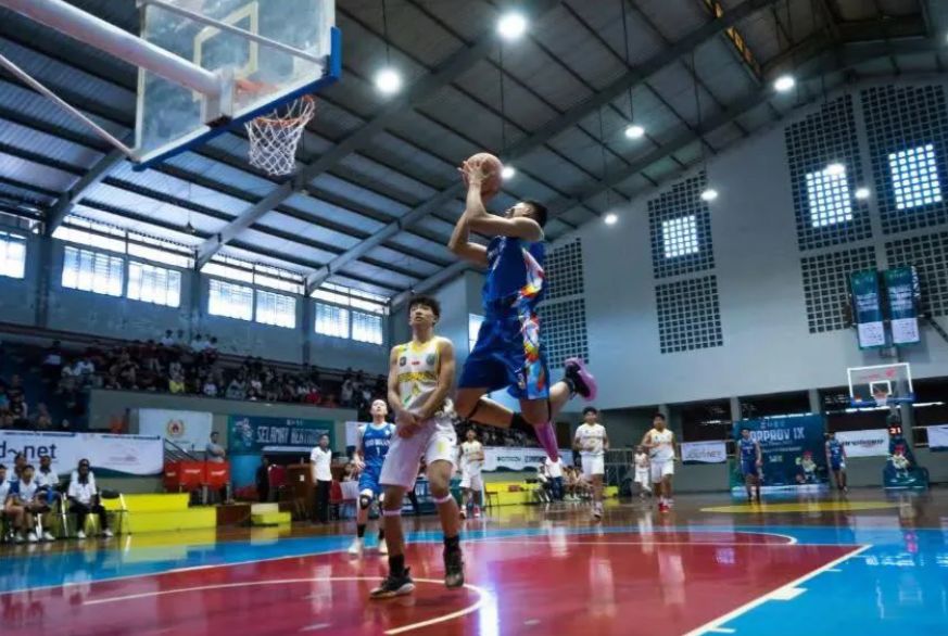 Serangan Cepat Antar Tim Basket Kota Malang Menang Lagi di Porprov IX, Libas Kota Blitar 77-42