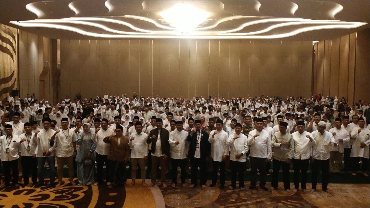 Meski Masih Pemulihan dari Sakit, Wali Kota Malang Hadiri Santunan 1000 Anak Yatim & Dhuafa