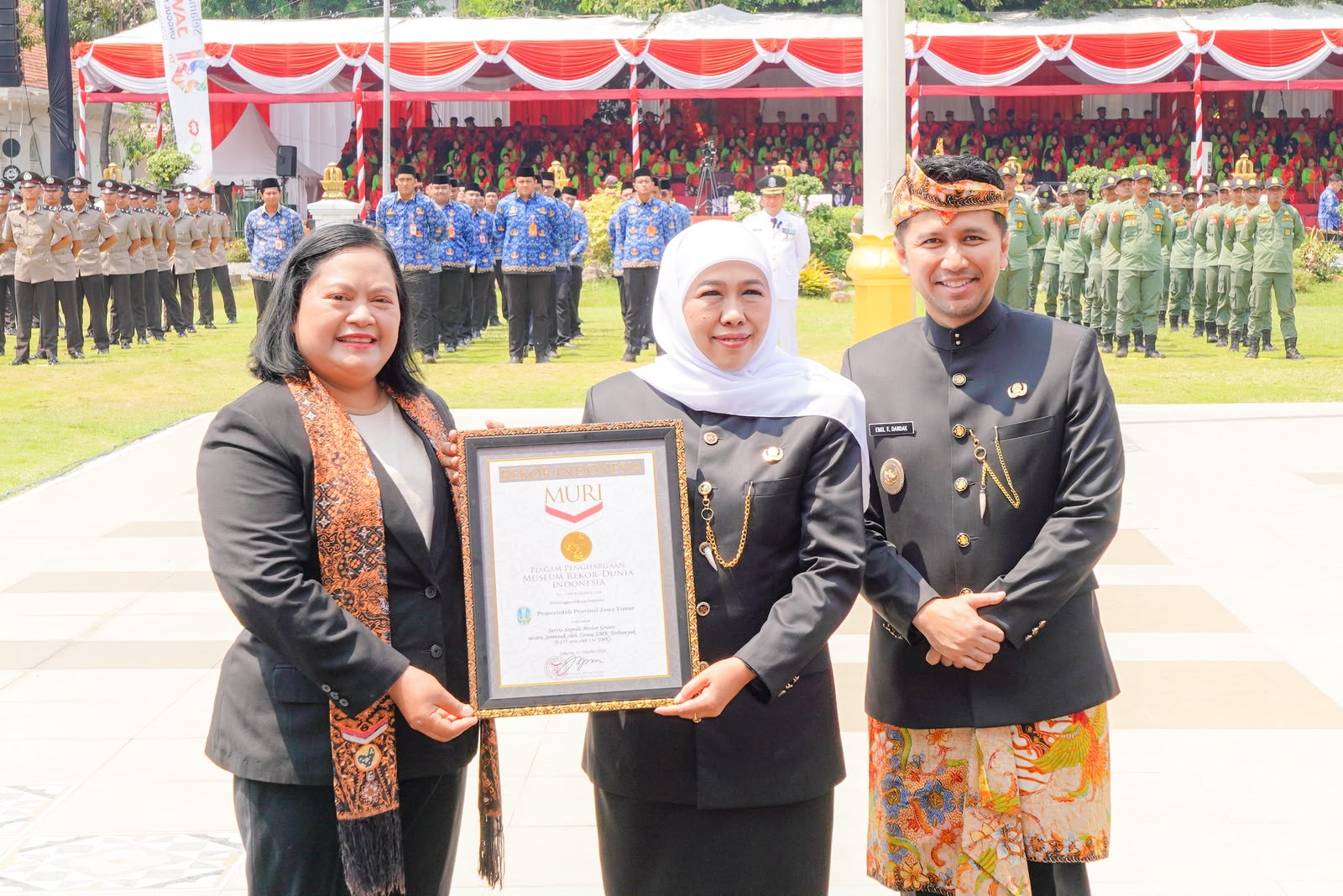 Rekor MURI Servis Motor Gratis SMK Jatim, 3 Titik Malang Raya Teridentifikasi