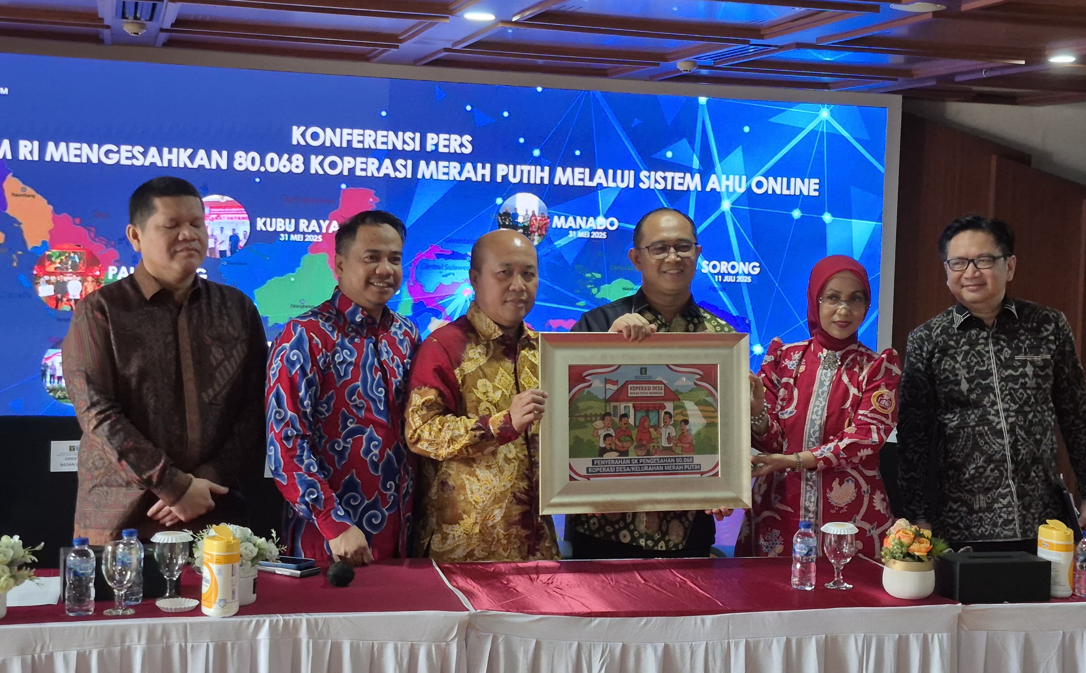 Dok! Sebanyak 80.068 Koperasi Merah Putih Disahkan