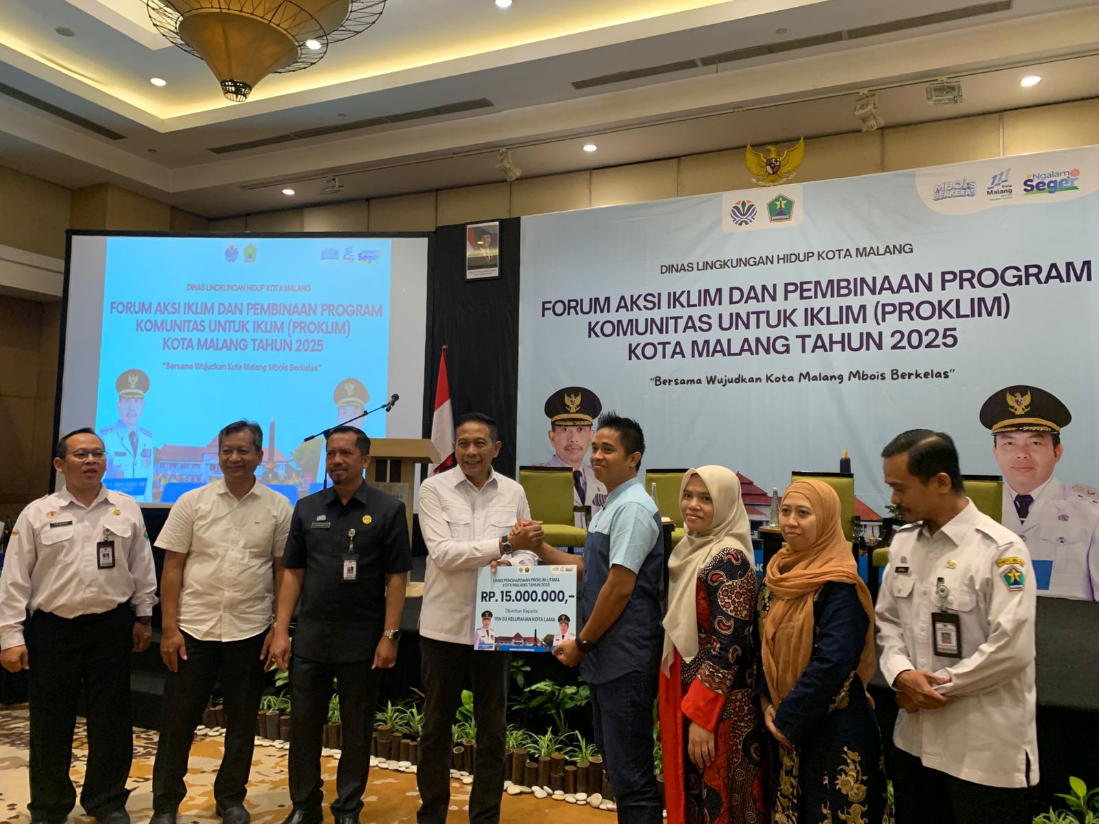 RW 02 Arjosari, Kota Malang, Raih Penghargaan Proklim Nasional 2025, Lima RW Raih Proklim Tingkat Kota 