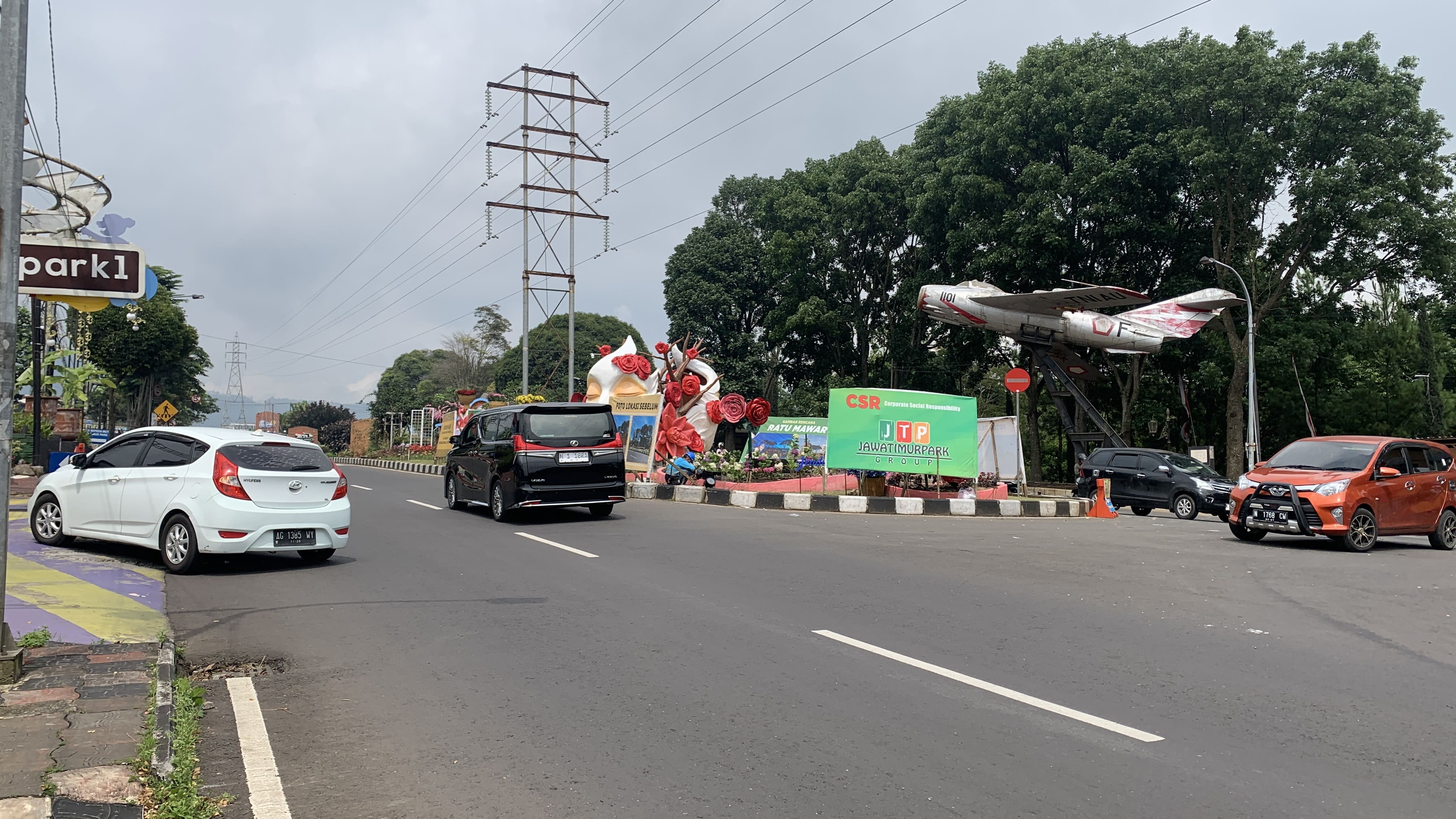 Lalu Lintas Jl Sultan Agung Kota Batu Ramai Lancar Minggu Siang, Sabtu Malam Padat