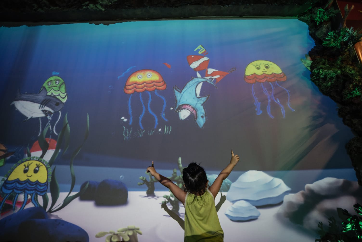 Sketsa Aquarium Jatim Park 3, Wahana Seru Libur Sekolah Anak di Kota Batu
