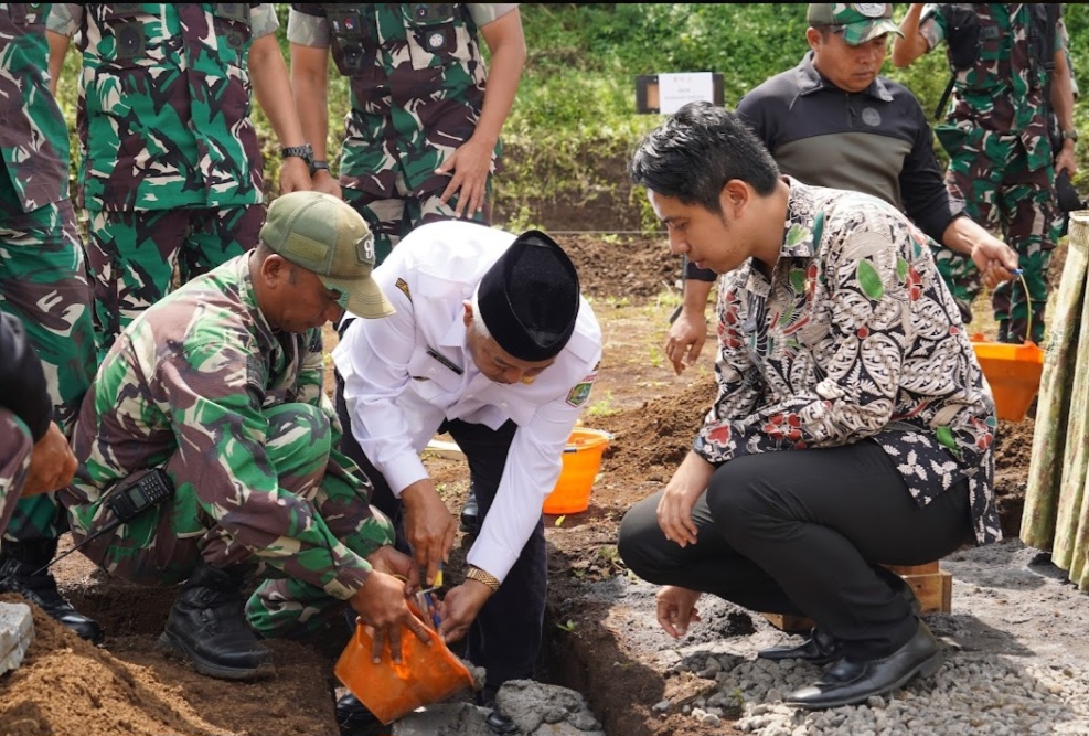 Serius Perang Lawan Sampah, Divisi Infanteri 2 Kostrad Kembali Bangun Pengolahan Sampah di Malang