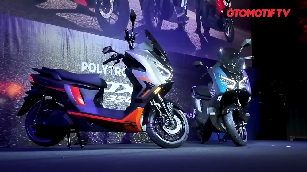 Polytron Fox 350 Resmi Meluncur: Motor Listrik 15 Jutaan Mirip NMAX, Fitur Makin Canggih