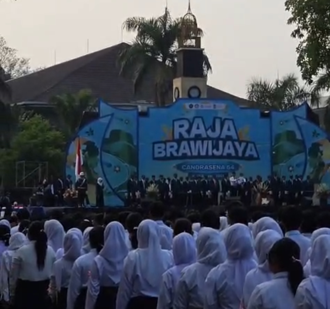 17.300 Mahasiswa Baru Padati Kampus UB, PK2MABA Raja Brawijaya 2026 Resmi Dimulai