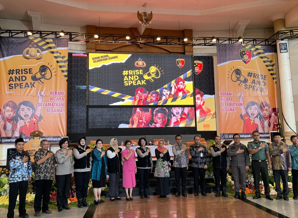 Polri Juga Kampanye Anti Kekerasan terhadap Perempuan dan Anak di Kota Batu