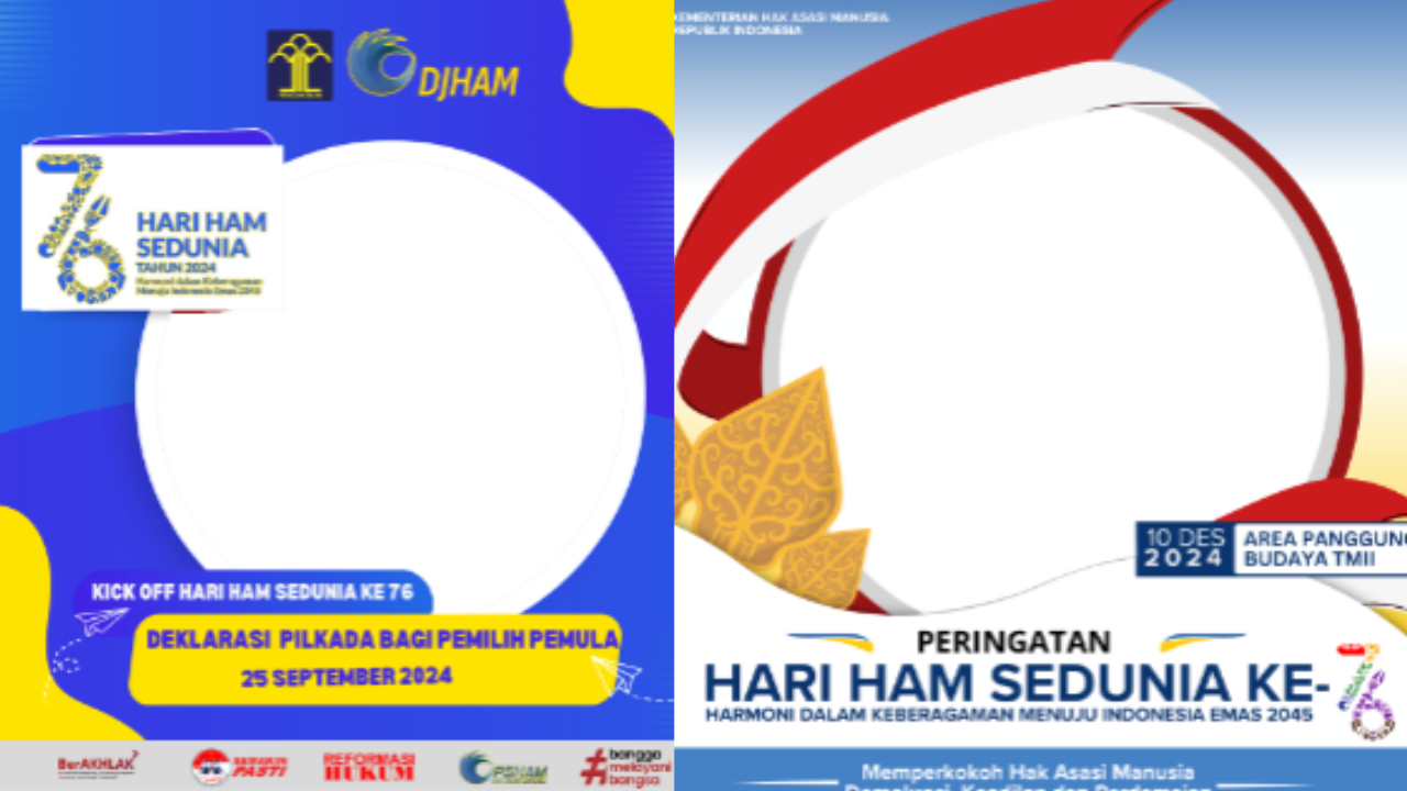 Hari HAM Sedunia, Yuk Ikut Memperingati dengan Pasang Twibbon dan Ucapan 