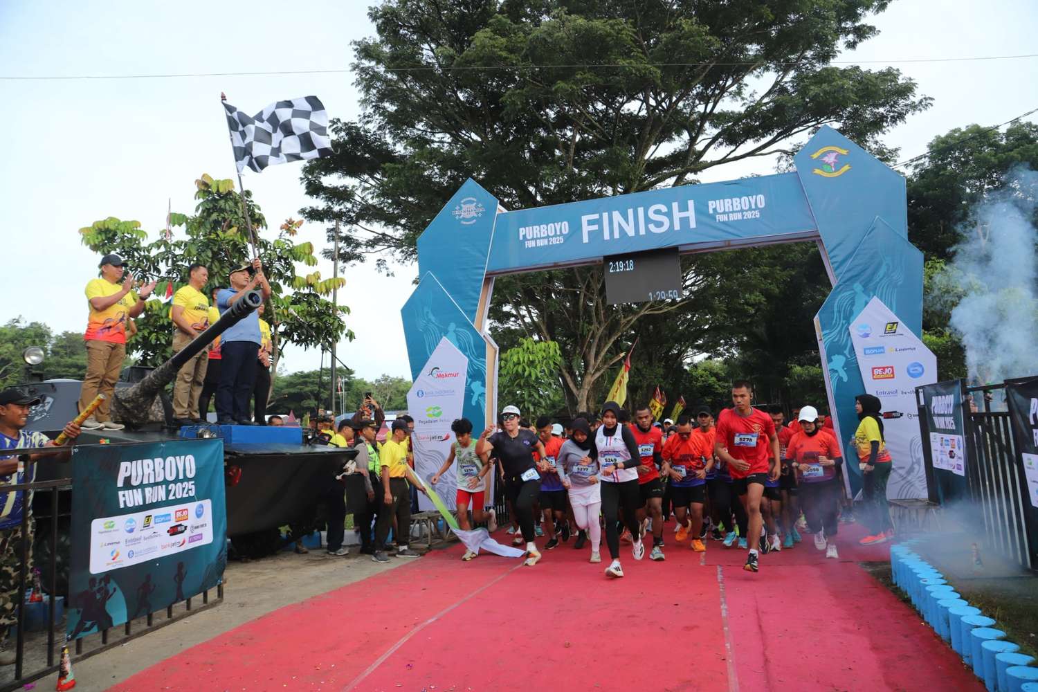 Bupati Sanusi Lepas 700 Peserta Purboyo Fun Run 2025, Kenalkan Potensi Malang Selatan