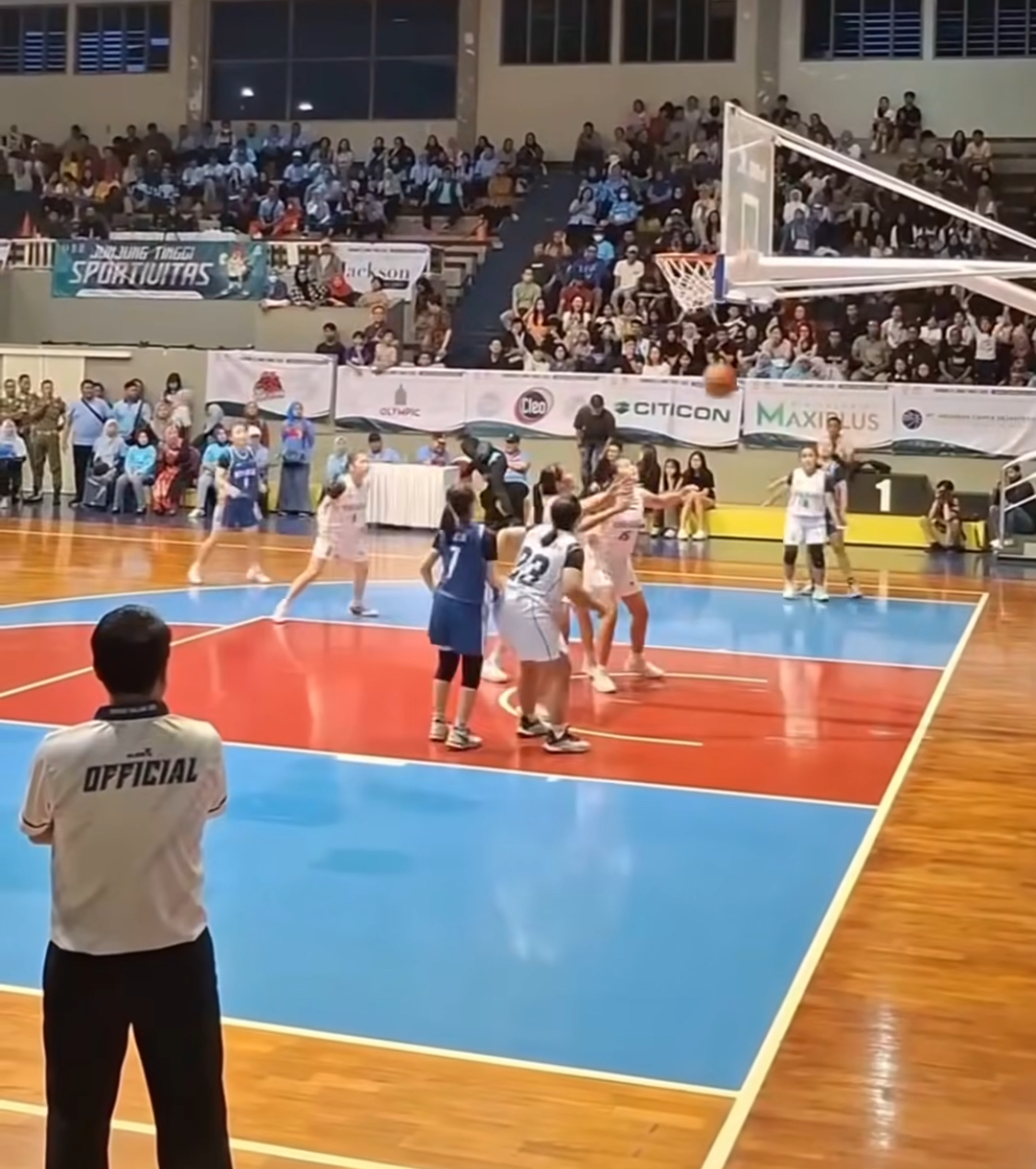 Tim Basket Putri Kota Malang Tembus Semifinal Porprov Jatim 2025 Usai Bungkam Blitar 73-25