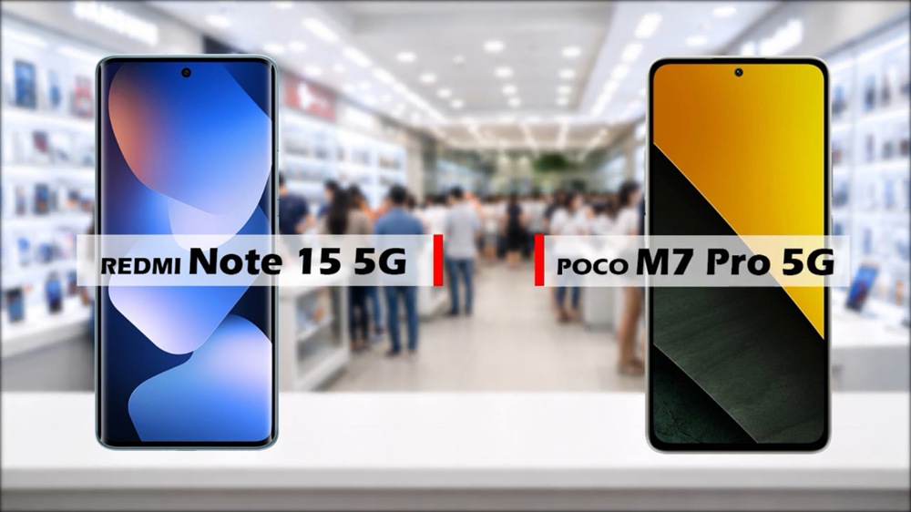 Redmi Note 15 5G vs Poco M7 Pro 5G, Selisih Rp200 Ribu tapi Speknya Bikin Bingung Pilih Mana?