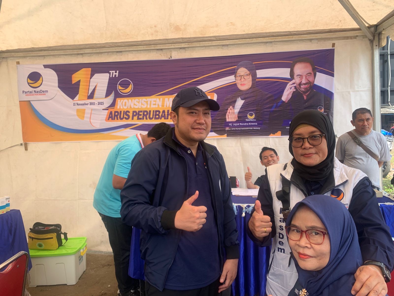 NasDem Kabupaten Malang Rayakan HUT ke-14 dengan Aksi Sosial dan Layanan Kesehatan Gratis