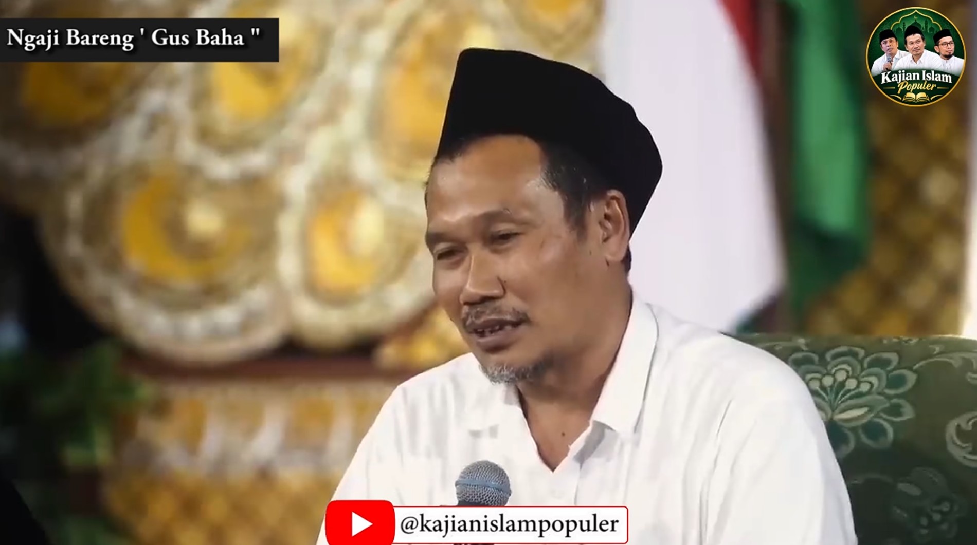 Gus Baha Jelaskan Rahasia Tasbih Malaikat dan Makna Kata Kerja dalam Al-Qur’an (7)