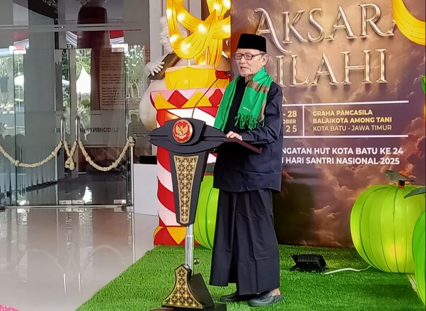 Si 'Celurit Emas' Buka Pameran Nasional Kaligrafi The Power of Qur'an: Dari Kota Batu Menebar Keindahan 
