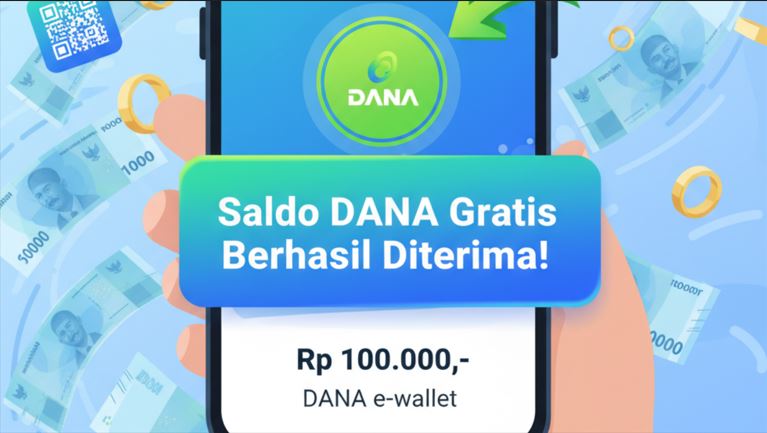 Saldo DANA Gratis Total Rp451.000 Dikirim Lewat Dompet Digital Kamu, Cek Syarat Klaimnya di Sini