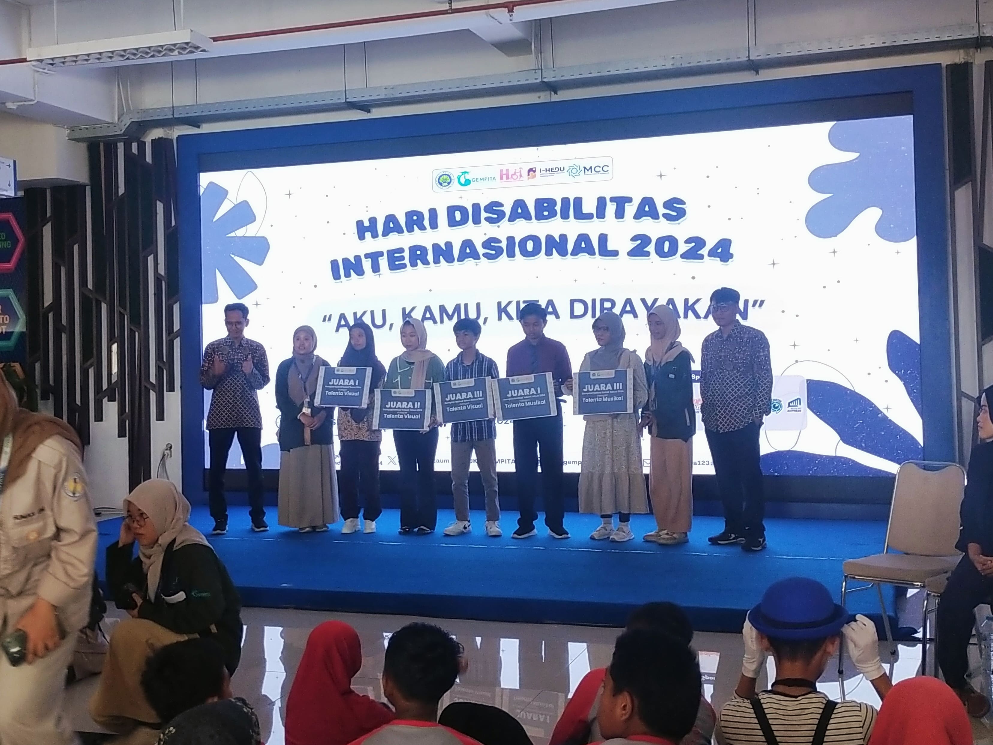 UKM Gempita UM Gelar Kompetisi Talenta dan Workshop Disabilitas se-Jatim