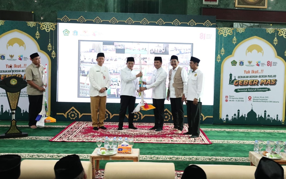 Geber Mas 2026 Libatkan 12.161 Masjid di Jatim, Malang Raya Ikut Ambil Bagian